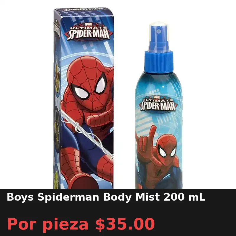 Boys Spiderman Body Mist 200 mL